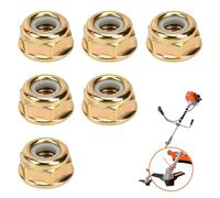 6PCS M10 x 1,25 Brushcutter Blade Nuts, Écrous à Filetage à Gauche