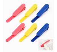 6PCS Marque-page Automatique, Marque Page Enfant Pour Lecture Confortable, Marque Pages Intelligents Et Ludiques Avec Fixation Magnétique Discrète, Accessoire De Lecture Original Et Pratique