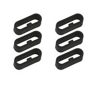 6pcs Montre-Bracelet Boucle de Dragonne Compatible pour Garmin Vivoactive 3 Anneau de Fixation de Bracelet de Montre pour Bande Montre Intelligente Remplacement