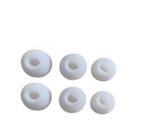 6PCS Oreillettes, Couvre Casque en Silicone pour Huawei Freebuds 5i/6i Couvre Casque en Caoutchouc Coussin d'oreille Capuchon d'écouteur Coussin d'écouteur Accessoires pour écouteurs (Blanc)