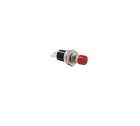 6pcs PBS-110 7MM Momentary Push button Switch Press the reset switch Momentary On Off Push Button SwitchNormally Open NO NWPNLXEA(6pcs red,Press to power off)
