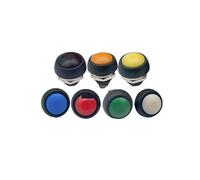 6Pcs PBS-33b 2Pin Switch 12mm 12V 1A momentary Push button Switch since the reset Non-locking NWPNLXEA(Blend color)