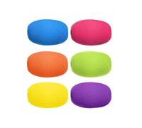 6pcs Pen Grip Foam Crayer Holder Ergonomic Writing Aid Assistance Pour Les Droitiers Leftes Kid Preschooler Handwriting Ergonomic Crayer Solder