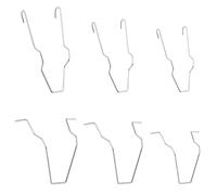 6PCS Pinces à Ressort de Retenue D'ampoule 5ZHSFULLKIT pour H1/H3/H4/H7 - Clips de Fixation en Acier de Haute Qualité, Compatibles avec Divers Modèles de Voitures, Installation Facile et Durable