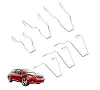 6PCS Pinces à Ressort de Retenue D'ampoule,Clips Ampoule H7,Ampoule H1,Ampoule H4,Agrafe Phare 207,Acier Phare de Croisement, Remplacement Facile pour H1/H3/H4/H7