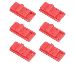 6pcs Pinces pour Switch, Rouges Gabarit Outil de Court-Circuit pour le Modding et le Mode de Récupération