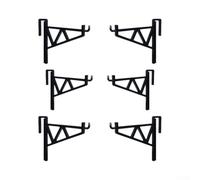 6pcs Plastic Beehive Frame Holder Rack Stand Tool(black) | Sturdy plastic build, supports heavy frames, prevents shifting, 6-piece set, black or green options