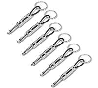 6pcs Porte Clef Marshall Marshall Porte-Clés Mural 2.0 Jcm800 Guitare Keychain Porte-Clés D'ampli Guitare Crochet Montage pour Clavier Pour Fixation Maison Clés