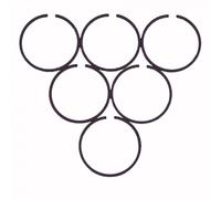 6pcs Ring Piston Set 56 mm x 1. 5 mm compatible avec les scies coupées TS700 TS800 et diverses pièces de réparation du cylindre de tronçonneuse 1. 5 mm d'épaisseur