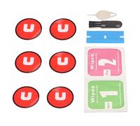 6pcs Ring Tape pour Galaxy Watch Active 2 44mm 41mm, pour Galaxy Watch 3 45mm 41mm, Colle de Couverture Arrière de Montre