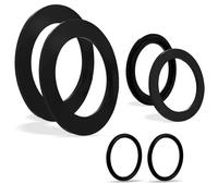 6pcs Rondelles en Caoutchouc avec Joint Torique,Grand Assortiment de Rondelles en Caoutchouc pour Vannes de Piscine Intex 10745,10262,10255