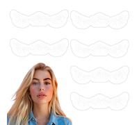 6pcs Rose Clair Étiquettes à Taches de Rousseur pour le Visage, Imperméables Tatouage Taches de Rousseur Patchs Maquillage pour Femmes et Jeunes Filles Accessoires Cosmétiques