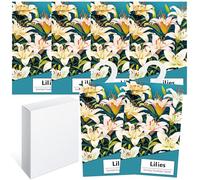 6PCS Sachet Parfumé Armoire Sent Bon Maison, Sachets Lavande Placards Parfum Voiture, Sachet Armoire Parfumé, Parfum d Ambiance Maison Parfum d'intérieur, Desodorisant Vetement Armoire (Lys)