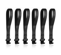 6pcs Sangles de Crochet d'Arrimage de Toit de Voiture, Se Fixe au Cadre de Porte de Voiture, Crochets de Chargement de Porte de Voiture pour la Plupart des Voitures