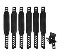 6Pcs Sangles de Pédale de Vélo, Sangles de Pédales de Vélo d'Appartement, Sangles de PéDale, Cale Pied Velo, Sangles de Pédale Universelles, Stationnaires Compatibles