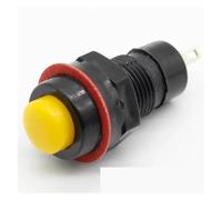 6pcs self-reset Push Button Switch 10mm Self Momentary Push Button Switch NWPNLXEA(Gelb)