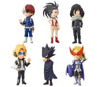 6pcs/set Anime My Hero Academia figure boku pas de héros Académie figure Todoroki Shouto Aizawa Shota action figure modèle jouet 9,5cm