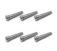 6PCS / Set Guitar String PEG Nails Metal Acoustic Bridge Pins Pegs Folk End Reemblotage Parts Guitare Acoustique