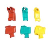 6PCS Set Insolation Cover 10kV 380V Couverture de garde d'isolation de haute et basse tension pour ABB.7.11.12