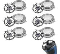 6Pcs SH30/SH50 Tete de Rasoir pour Philips Serie 3000 2000 1000 Lames De Remplacement Lames de Rasage pour Philips Accessoires Rasoir Électrique AT8xx AT7xx PT8xx PT7xx S1020 S1050 S1050 S1060