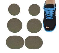 6pcs Shoe Patches For Holes - Self-Adhesive Heel Repair with Anti-Wear Design | Microfiber PU Leather Breathable Patch Set | Multi-Use for Sneakers Boots Jackets Bags Clothes