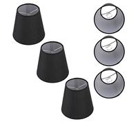 6pcs Small Lampe Shade, Clip E14 sur le lustre de lampe de lampe à lustre moderne de style simple de style simple pour une petite ampoule E14