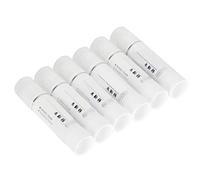6pcs Stick de Gouache de Crayon Blanc pour les Enfants, Outils Dessin d'art Pastel à Huile Lavable, Aquarelle Polyvalente, Crayons, Gouache, épais et Faciles à Frotter, Coups Pinceau Soyeux,
