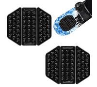6pcs Stomp Pad Snowboard, Le Patin de Snowboard Noir Offre Une Adhérence Supplémentaire pour Le Snowboard Antidérapant Et Auto-Adhésif Accessoires de Ski d'hiver