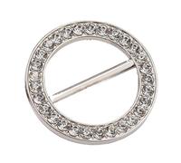 6pcs Summer Clothes Corner Knotted Scarf Buckle Dual-purpose Buckles Clothing Accessories Versatile Scarf Buckle pour femmes filles accessoires décoratifs(Silver)