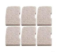 6PCS Tampon Filtrant Aquarium Élimination Ammoniaque pour 306/307/406/407 - pour mousse Compatible Juwel Bioflow Taille M