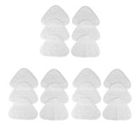 6Pcs Tampons de Rechange pour Balai Vapeur Triangulaire Lavables Facile à Nettoyer Sols et Carrelages