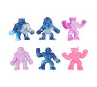 6pcs Toys pressants Extensibles, 2 Pouces en Caoutchouc Stretch Jouet Animal décompress anxiété Relief coloré d'action Extensible du Doigt