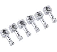 6pcs vis de support de pince d'aiguille de machine à coudre Accessoires de remplacement multifonctionnels domestiques universels