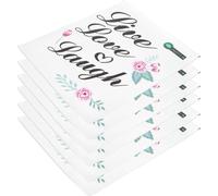 6Pcs Wall Sticker English Letters Pattern DIY Wall Decal for Home Living Room Decoration (Décoration murale pour la maison et le salon)