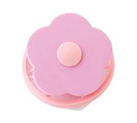 6pcs Washing Machine Specific Floating Filter Bag Flower Shaped Net Hair, Remover Pour Machine(Pink)