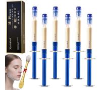 6Pcs Xianjina Collagen Firming Essence Cream,Micro-Molecular Collagen Anti-Wrinkle Lotion,Moistening Firming Up Skin For Face