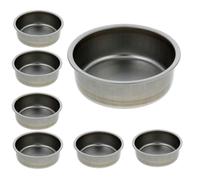 6pièces Brûleur À Fondue Acier Inoxydable avec Gel Combustible Accessoire De Réchaud pour Cuisson Et Chauffage À Domicile Ou Extérieur