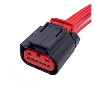 6Pin AutoTyco Pédale d'accélérateur Étanche Prise d'accélérateur Capteur Connecteur Faisceau de câblage Prise Compatible avec F~rd 1438153-5 1-1419168-1 ( Color : 6P Female A , Size : 1Pc with 15cm Wi