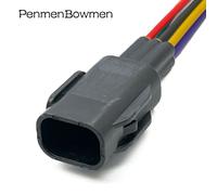 6pin Male 1 Pc With 15cm Wire Sumitomo Connecteur De Faisceau De Câbles, 6 Broches, Pour Sonde De Radar De Recul Automatique, 12382, 6189, 1142, 6189, 7042, Pour Toyota Rav4 Corolla "Nipseyteko