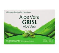 6pk - Savon l'Aloe Vera - Jabon de S vila - Grisi 3,5 Oz. X 6 unit s