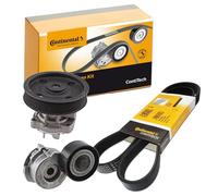 ContiTech Pompe à eau + kit de courroie d'accessoire 6PK1318WP1