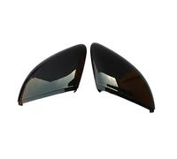 6R0857538C 6R0857537C Pour VW Pour Polo 5 6R GTI Pour Crosspolo Hayon 2014-2018 Rétroviseur Extérieur Couvre Coque De Capuchon CYPMDW(Black Shimmer)