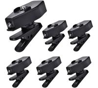 6st Leeslamp Clip Op Bril, 360 Graden Rotatie Bril Clip Op Licht - Mini Boeklamp Universeel voor Nacht Vissen, Lezen