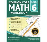 6th grade Math Workbook: CommonCore Math Workbook
