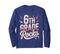 6th Grade Rocks First Day ABCD Band Teacher Future Heroes Manche Longue