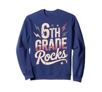 6th Grade Rocks First Day ABCD Band Teacher Future Heroes Sweatshirt
