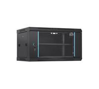 6U Boîtier mural pour serveur réseau profondeur 394 mm avec serrure porte