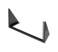 6U vertical wall mounting bracket 283 x 504 x 151 mm, black