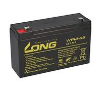 6V 12Ah Batterie gel pour auto pour enfant, moto, alimentation de secours 6Volt 10Ah 9Ah Long