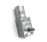 6V 12V 24V DC Worm Gear electronic starter 370 High Torque Gearbox electronic starter 2-375 RPM Metal Gear Reducer Reduction electronic starter IINKUEYK(0.6 RPM,12V)